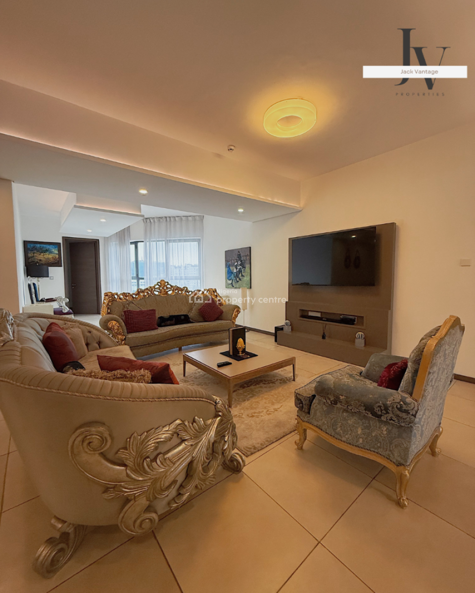 Furnished 3-bedroom Apartments, Off Adeola Odeku Street, Victoria Island (vi), Lagos, Flat / Apartment for Rent