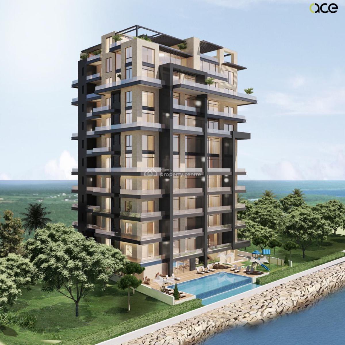 Brand New Luxury Waterfront 3 Bedroom Apartment + Bq, Pool, Gym, Ikoyi, Lagos, Flat / Apartment for Sale