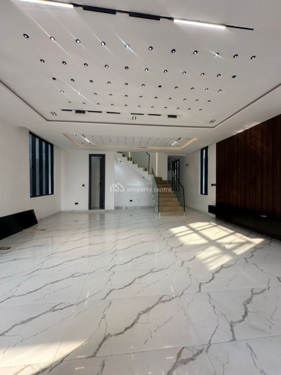 Ultra Modern 5 Bedroom Detached Duplex with Pool & Bq, Chevron, Lekki, Lagos, Detached Duplex for Sale