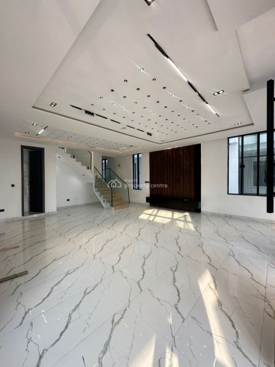 Ultra Modern 5 Bedroom Detached Duplex with Pool & Bq, Chevron, Lekki, Lagos, Detached Duplex for Sale