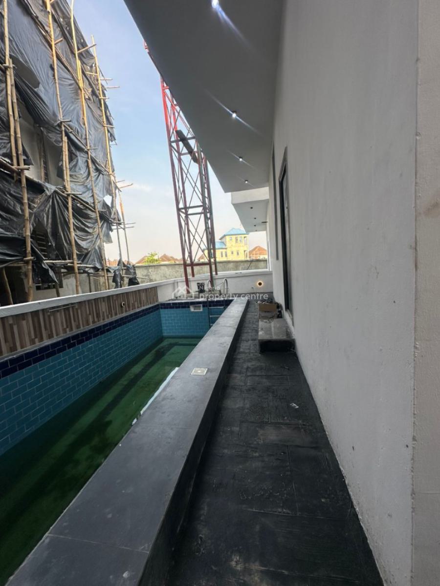 Ultra Modern 5 Bedroom Detached Duplex with Pool & Bq, Chevron, Lekki, Lagos, Detached Duplex for Sale