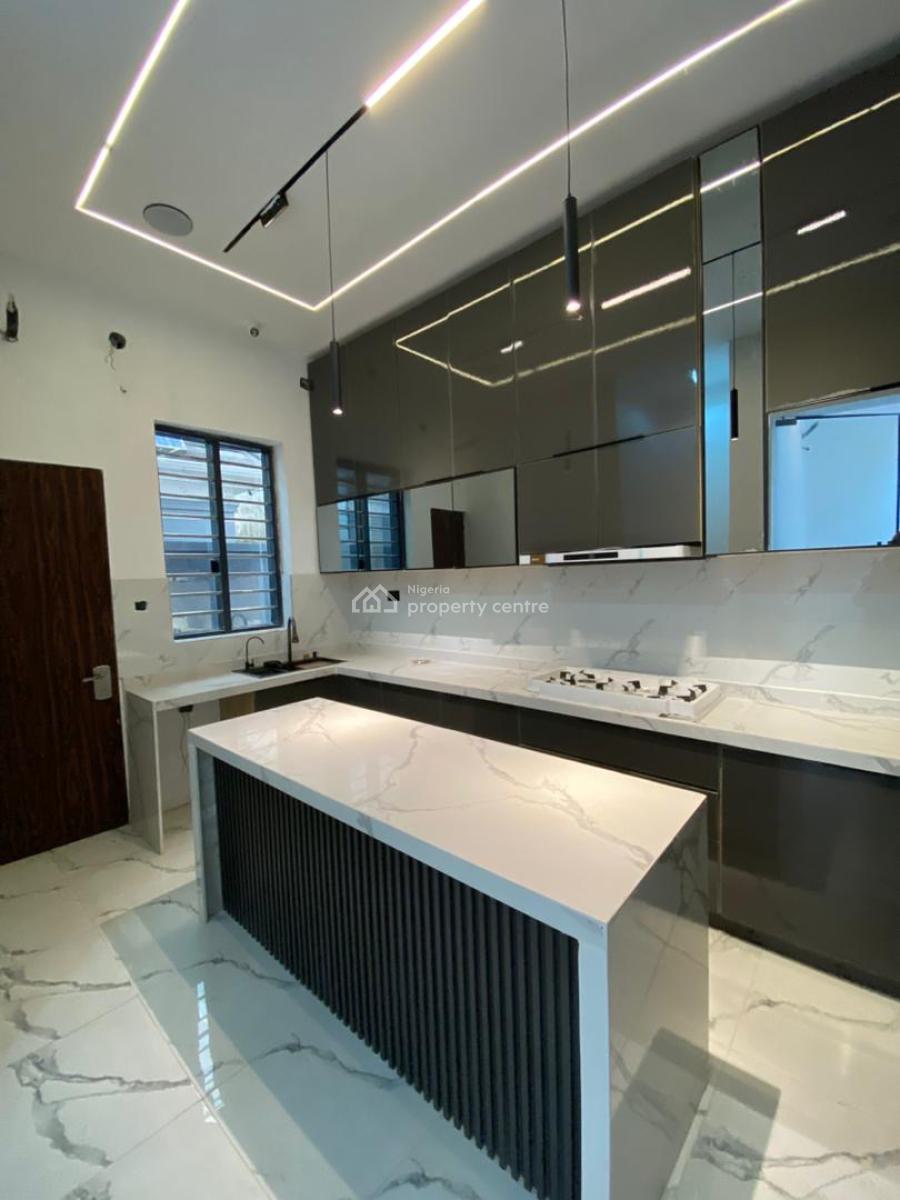 Exquisitely Built 4 Bedroom Terrace Duplex with a Bq, Osapa, Lekki, Lagos, Terraced Duplex for Sale