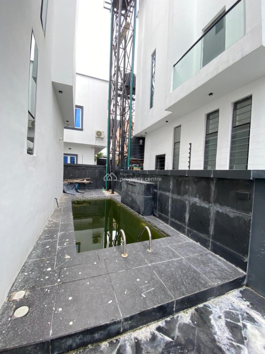 Exclusive 5 Bedroom Detached Duplex with a Pool, Cinema and Bq, Osapa, Lekki, Lagos, Detached Duplex for Sale