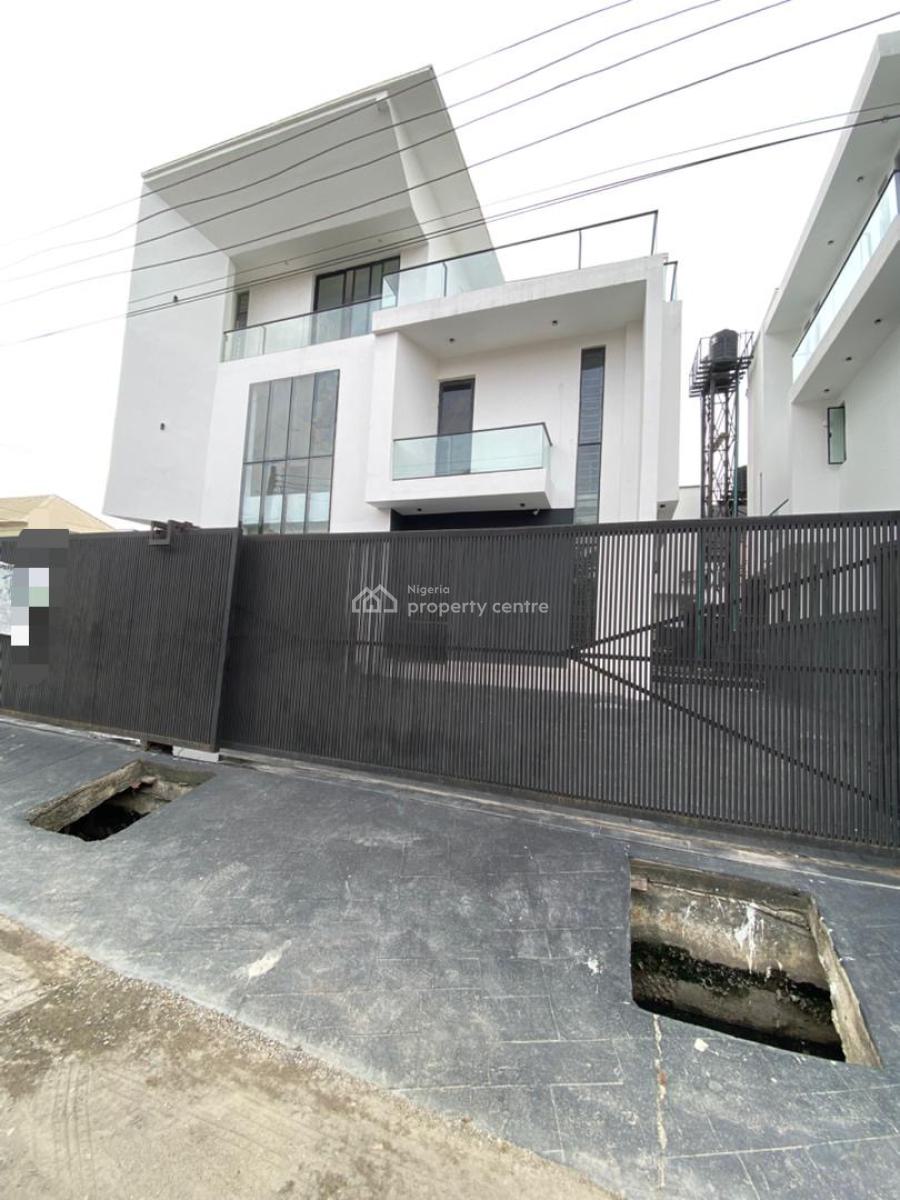 Exclusive 5 Bedroom Detached Duplex with a Pool, Cinema and Bq, Osapa, Lekki, Lagos, Detached Duplex for Sale