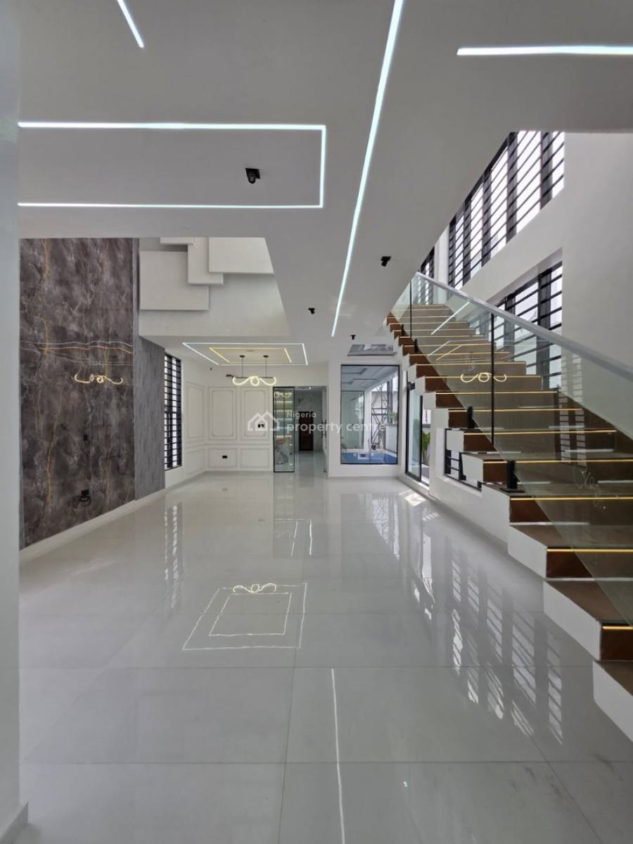 Executive Well Built Luxury 5bedroom Fully-detached Duplex + Pool, Second Tollgate, Lekki, Lagos, Detached Duplex for Sale