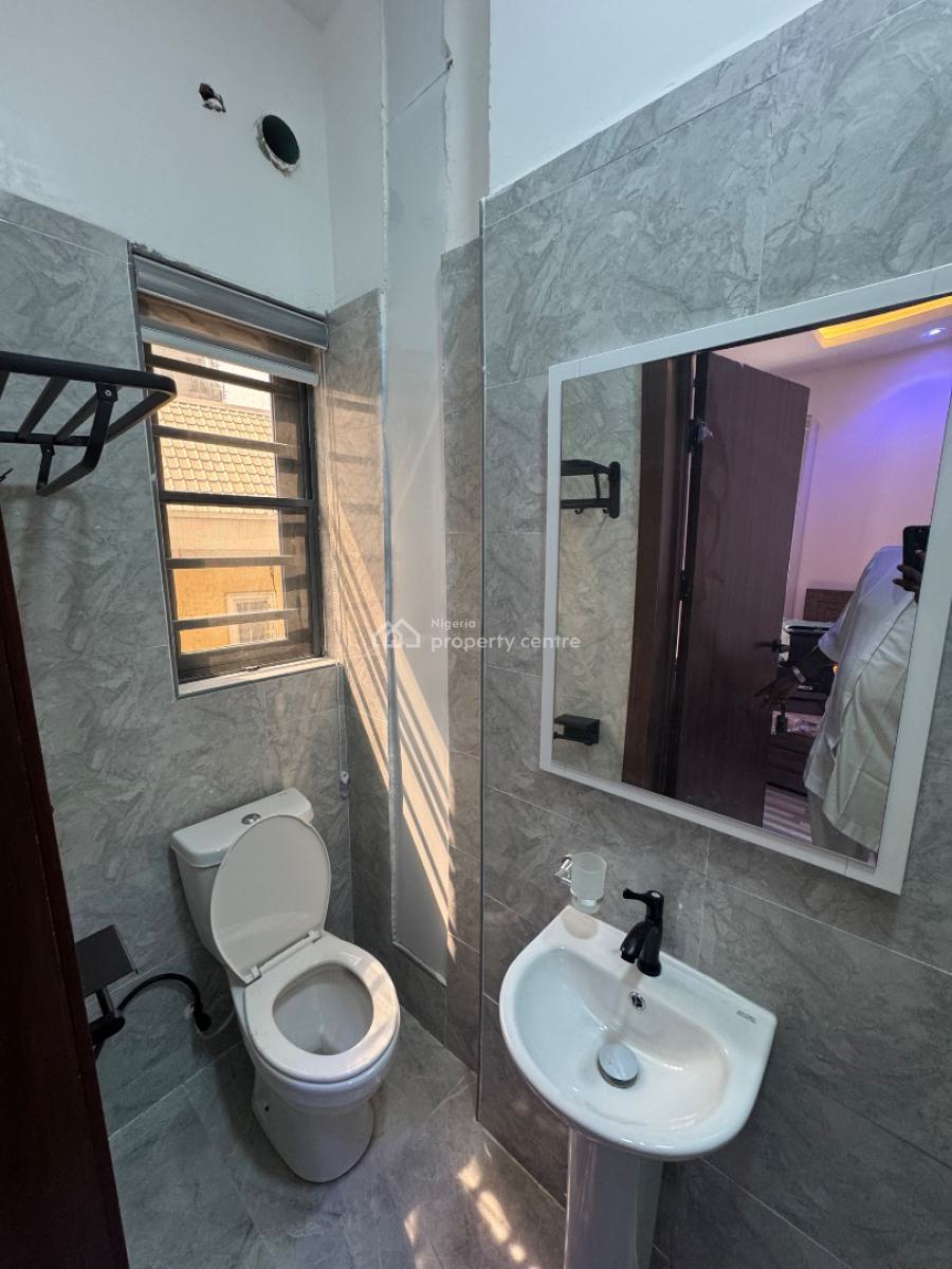 a Luxury Fully Serviced Room Bq with Gym and Swimming Pool, Close to Periwinkle Estate, Lekki Phase 1, Lekki, Lagos, Self Contain (single Rooms) for Rent