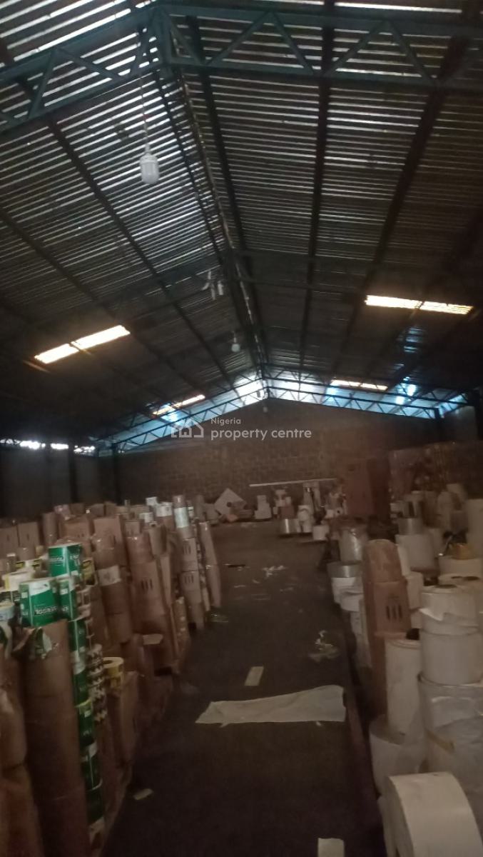 630 Sqms Warehouse, Oba Akran, Oba Akran, Ikeja, Lagos, Warehouse for Rent