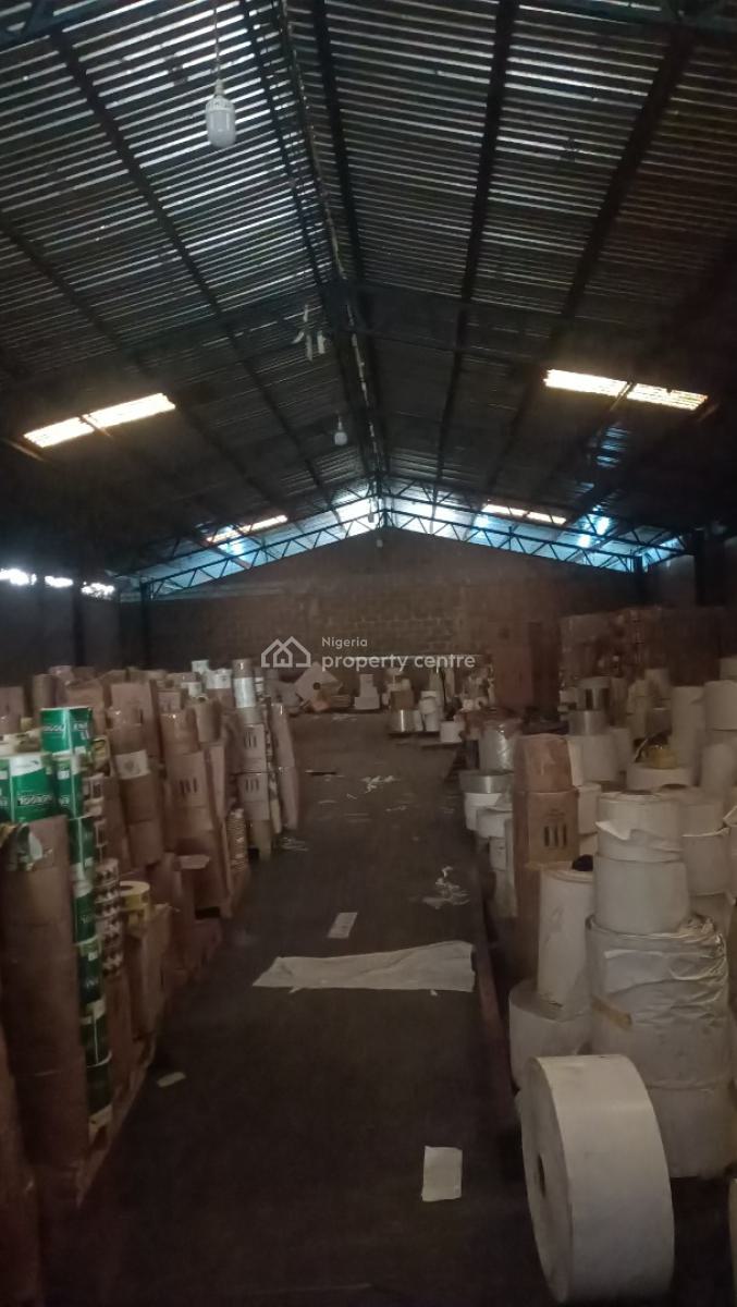 630 Sqms Warehouse, Oba Akran, Oba Akran, Ikeja, Lagos, Warehouse for Rent