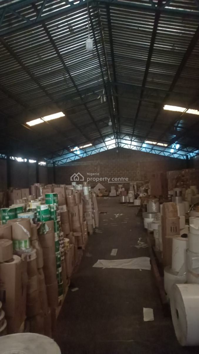 630 Sqms Warehouse, Oba Akran, Oba Akran, Ikeja, Lagos, Warehouse for Rent