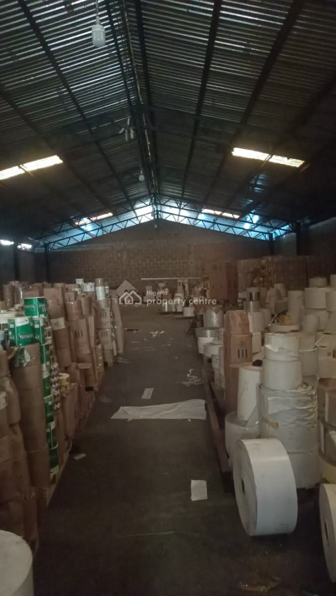 630 Sqms Warehouse, Oba Akran, Oba Akran, Ikeja, Lagos, Warehouse for Rent