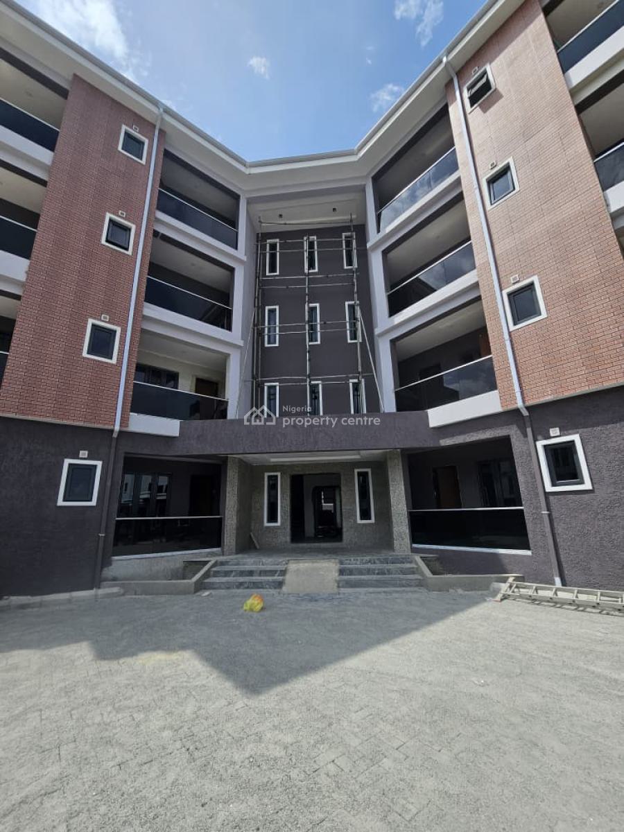 Brand-new Block of Eight 3-bedroom Apartments with Bq (single-tenant), Lekki Right, Ikate, Lekki, Lagos, Flat / Apartment for Rent