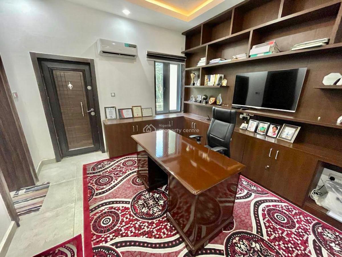 Privately Gated 5 Bedroom Semi Detached Duplex with Inverter, Wuse 2, Abuja, Semi-detached Duplex for Sale