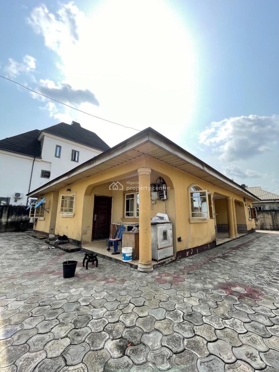 4 Bedroom Bungalow on 1 & Half Plots, Off Sars Road, Rumuagholu, Port Harcourt., Port Harcourt, Rivers, Detached Bungalow for Sale