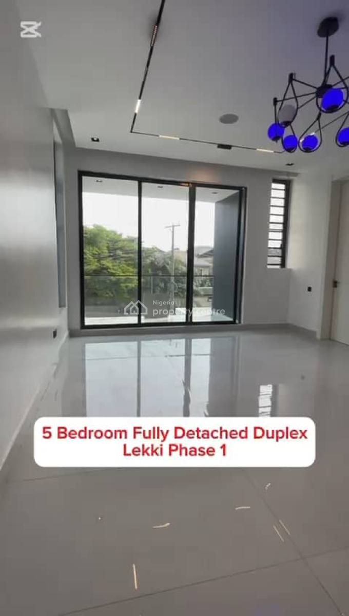 Luxury 5 Bedroom Fully Detached Duplex, Lekki, Lekki, Lagos, Detached Duplex for Sale
