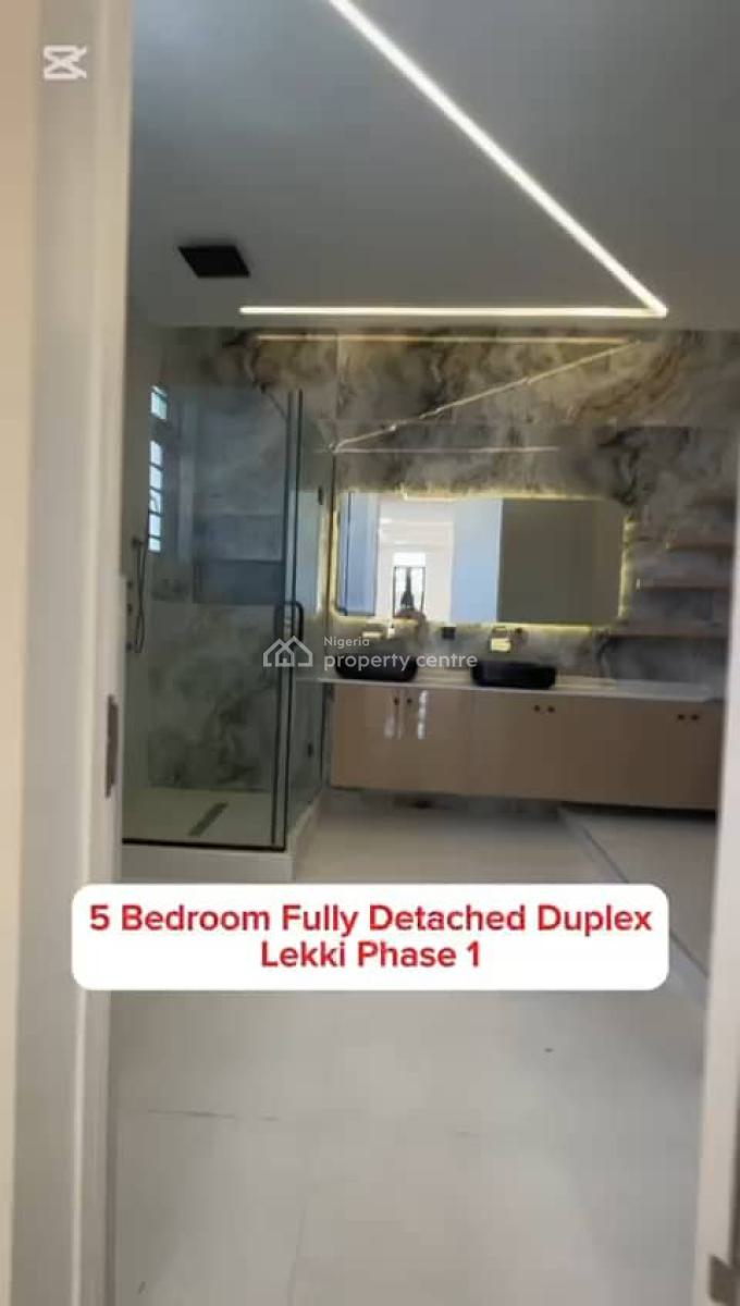 Luxury 5 Bedroom Fully Detached Duplex, Lekki, Lekki, Lagos, Detached Duplex for Sale
