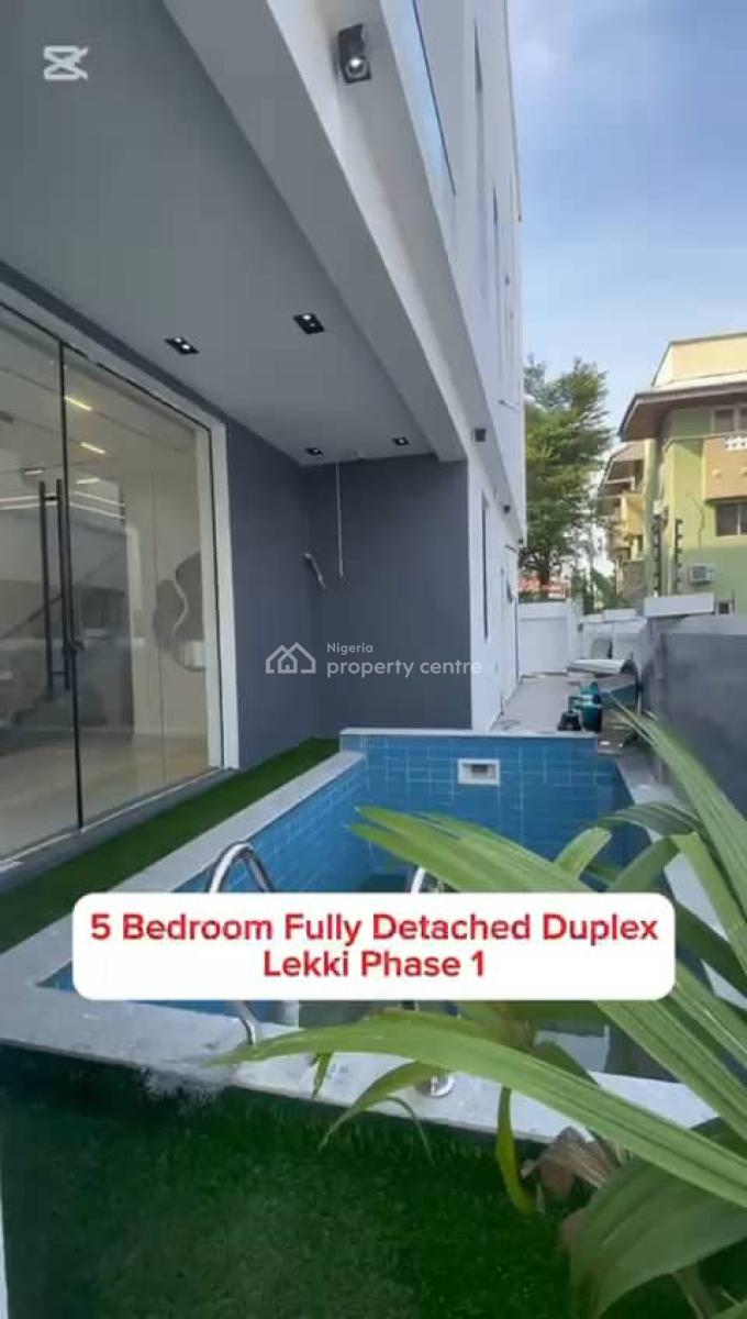 Luxury 5 Bedroom Fully Detached Duplex, Lekki, Lekki, Lagos, Detached Duplex for Sale
