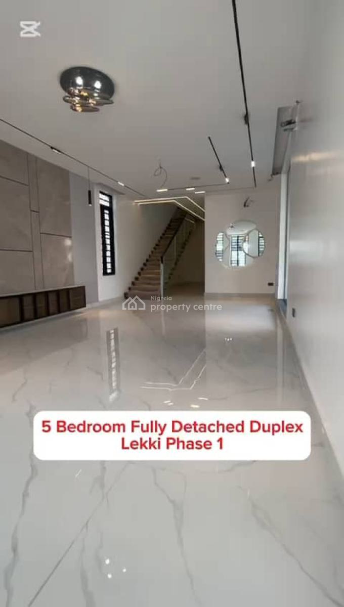 Luxury 5 Bedroom Fully Detached Duplex, Lekki, Lekki, Lagos, Detached Duplex for Sale