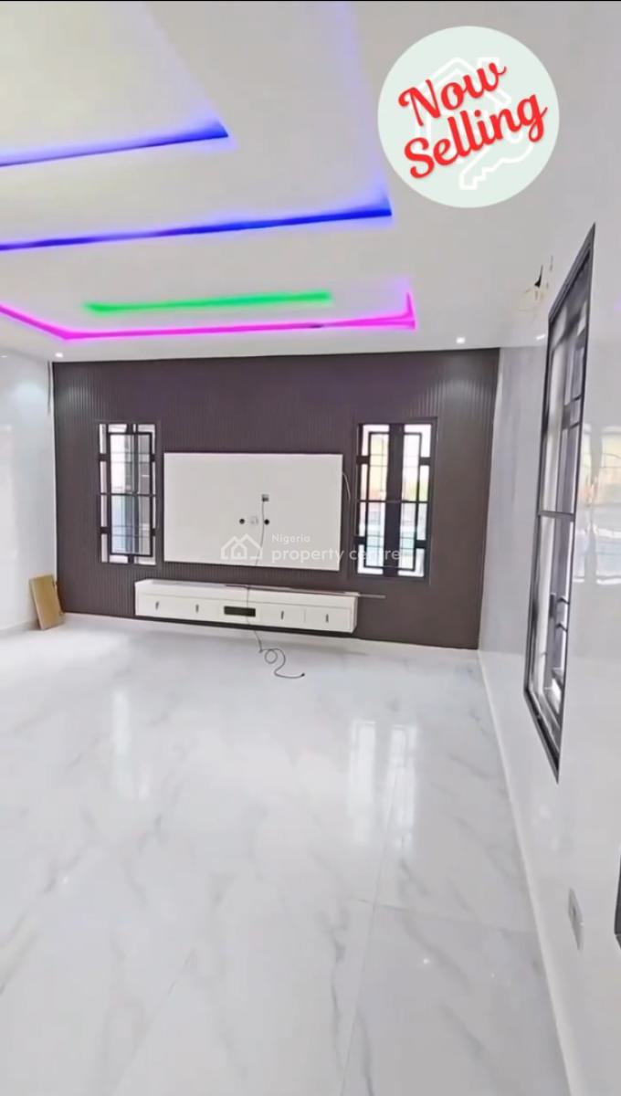 5bedroom Fully Detached Duplex with a Bq and Gate House, Very Nice Neighbourhood Tared Road, Life Camp, Abuja, Detached Duplex for Sale