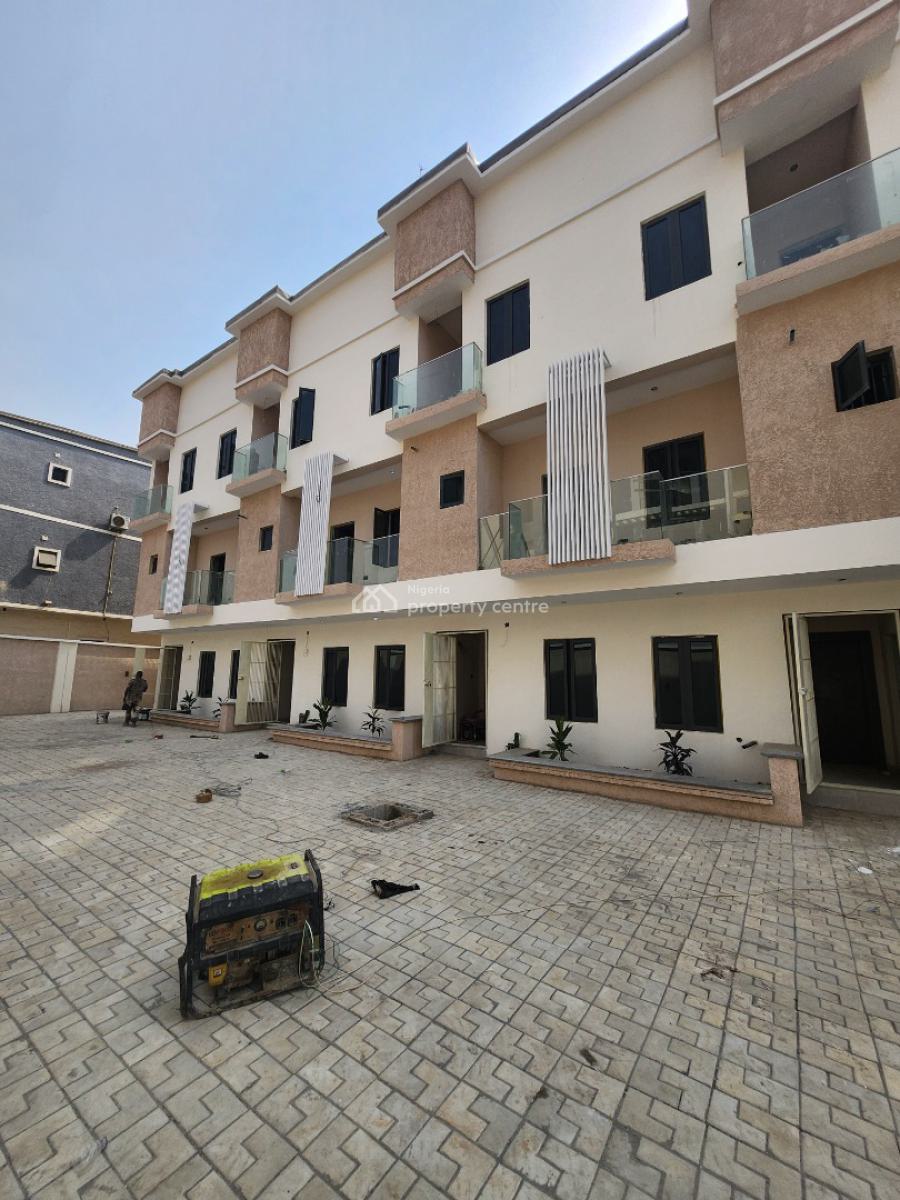 Newly Built 4 Bedroom Terrace Duplex with Bq in Jahi, Jahi, Jahi, Abuja, Terraced Duplex for Sale