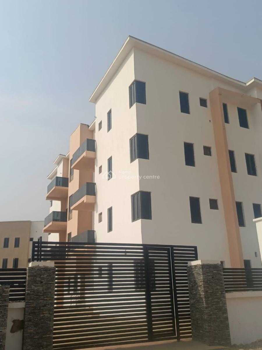 Newly Built Spacious 3 Bedroom Apartment with Bq in Jahi, Jahi, Jahi, Abuja, Block of Flats for Sale