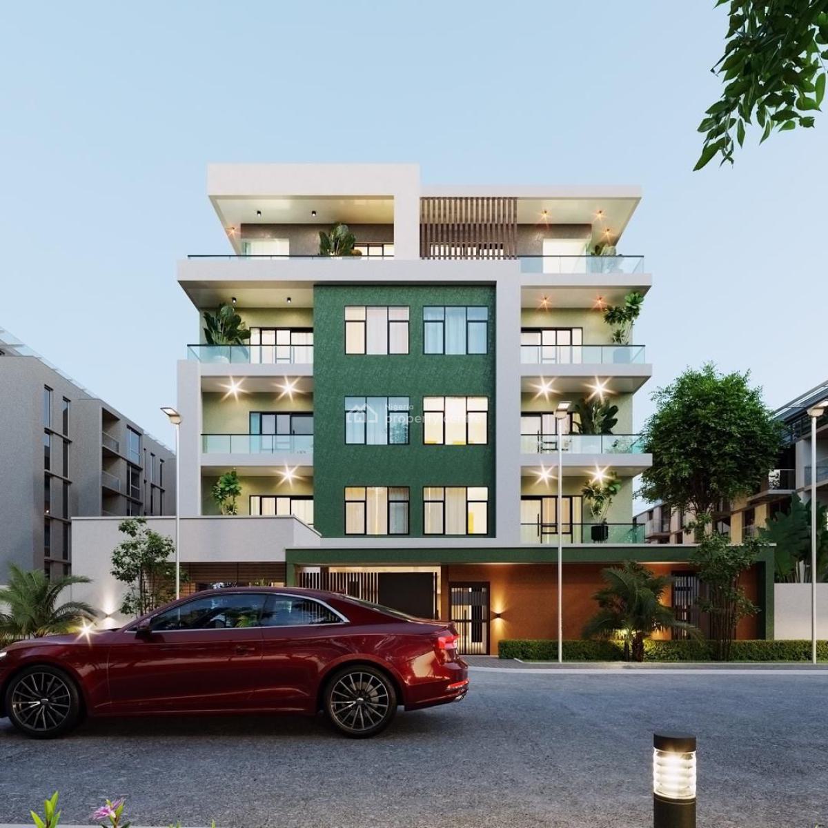 (off Plan) Semi Finished 3 Bedroom Luxury Apartment with Bq, Naf Conference Center, Kado, Abuja, Flat / Apartment for Sale