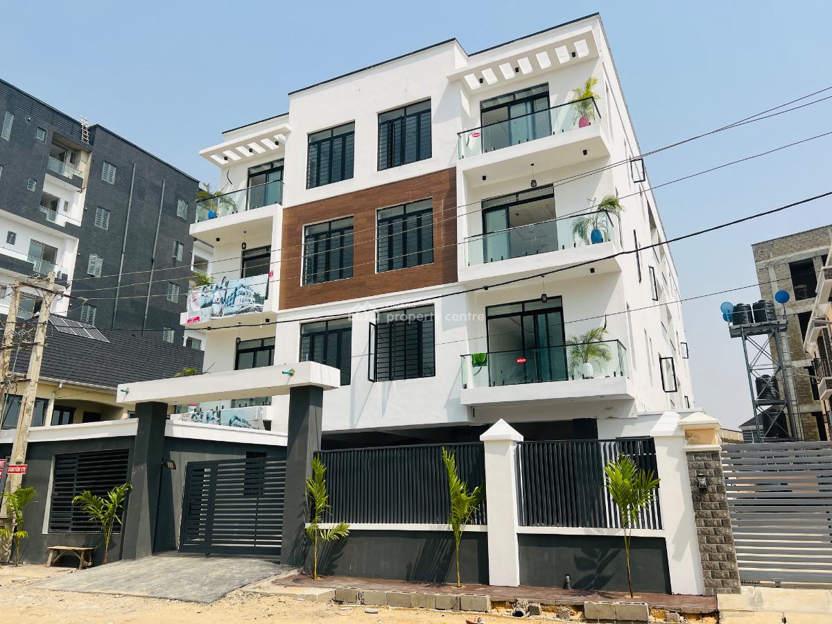 Magnificent 2 Bedroom Apartment with Elevator, Off Freedom Way, Lekki Phase 1, Lekki, Lagos, Block of Flats for Sale