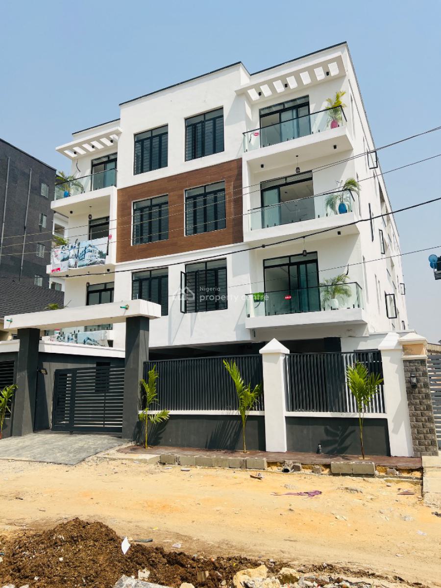 Magnificent 2 Bedroom Apartment with Elevator, Off Freedom Way, Lekki Phase 1, Lekki, Lagos, Block of Flats for Sale