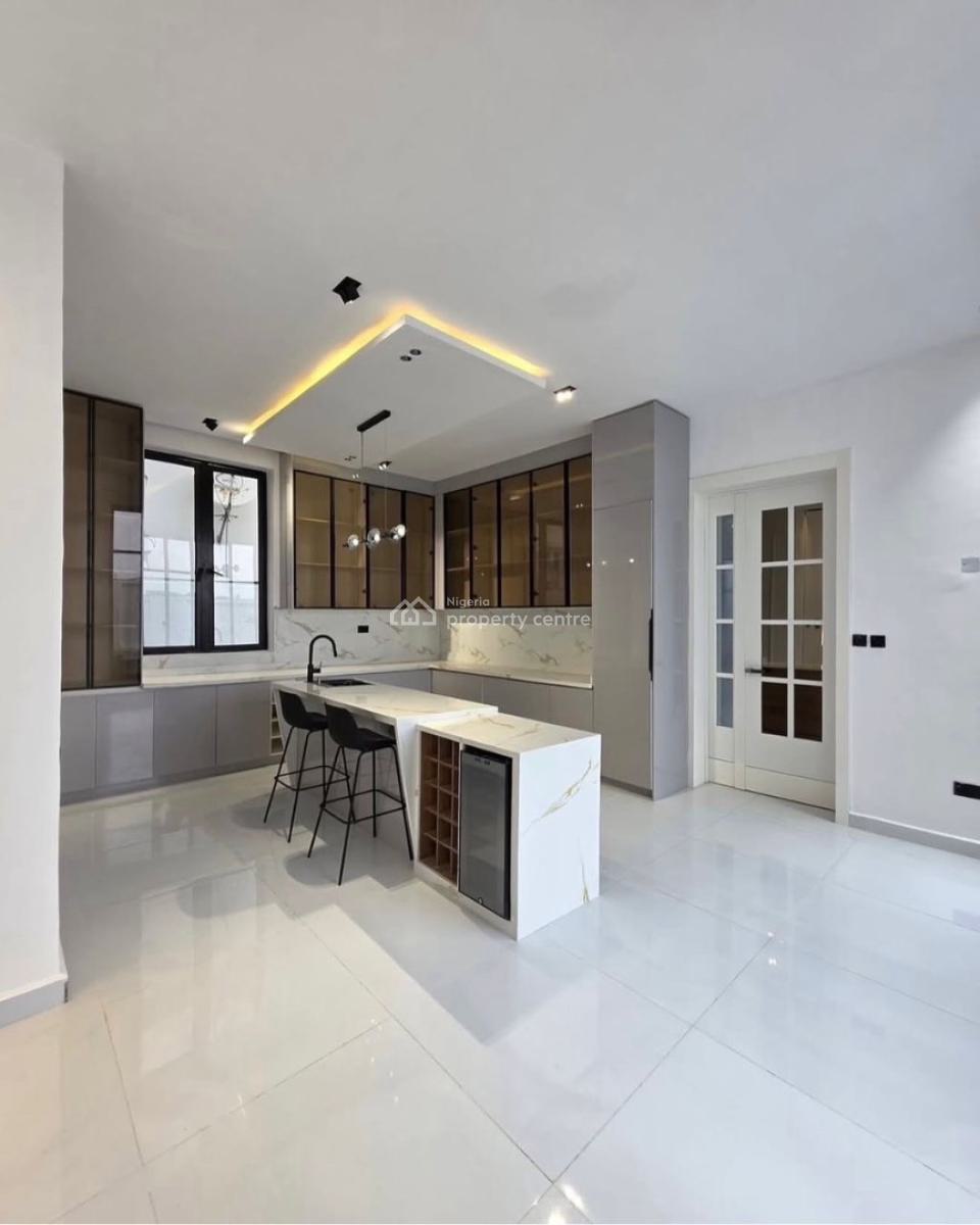 Lovely 5 Bedroom Fully Detached Duplex with Pool, Chevron, Lekki, Lagos, Detached Duplex for Sale