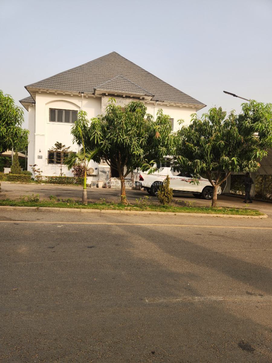 Luxury 5 Bedrooms Mansion with 3 Bedrooms Bq Semi-furnished, Life Camp, Abuja, Detached Duplex for Rent