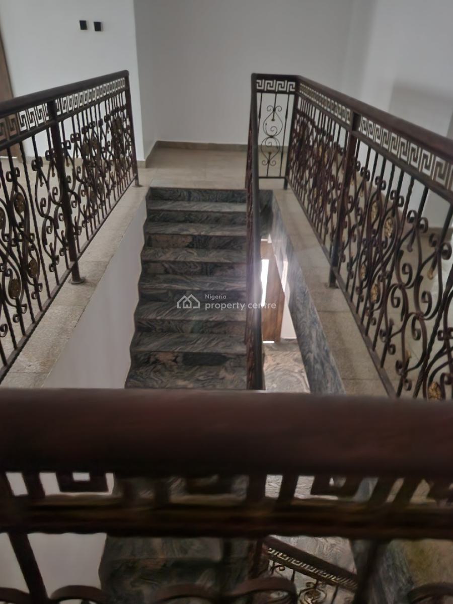 Luxury 5 Bedrooms Mansion with 3 Bedrooms Bq Semi-furnished, Life Camp, Abuja, Detached Duplex for Rent