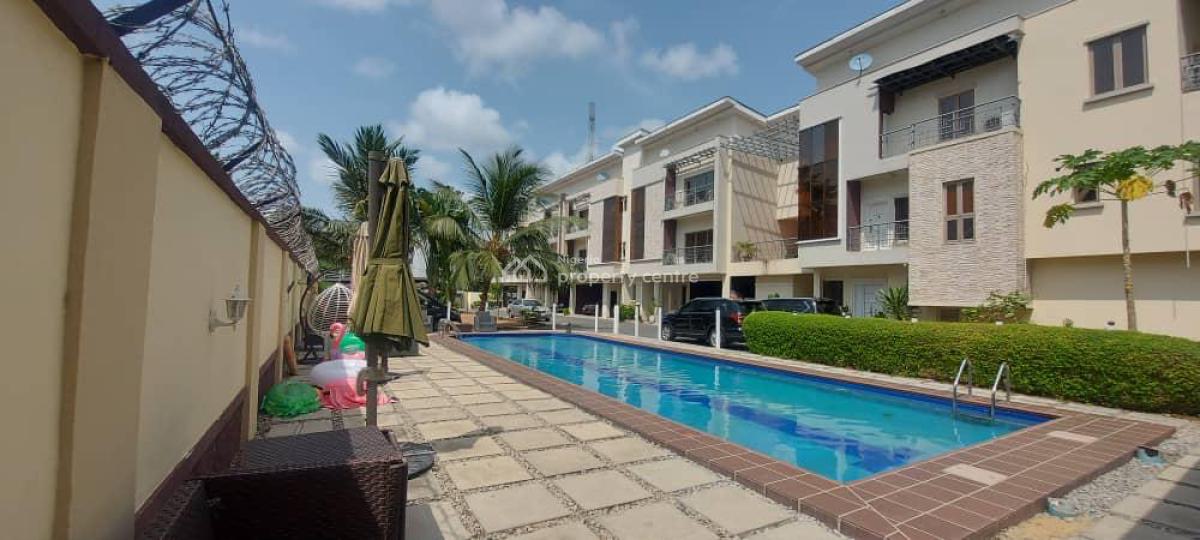 Fully Service 4 Bedrooms,well-proportioned, Two Kitchens, Pool, Gym, Can Be Rented Unfurnished, Old Ikoyi, Ikoyi, Lagos, House for Rent