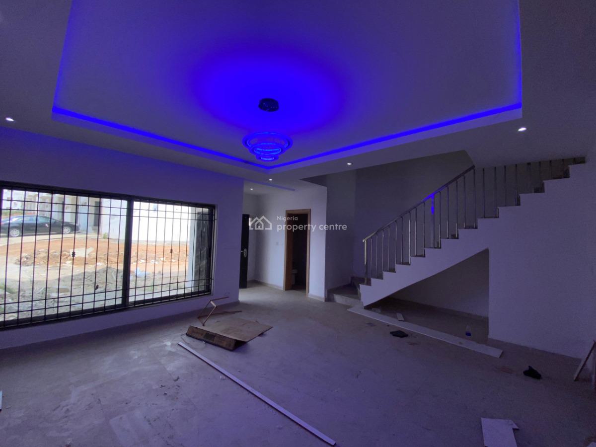 Brand New Lovely 4 Bedroom Terrace Duplex + Bq, in a Secured Estate, Life Camp, Abuja, Terraced Duplex for Rent
