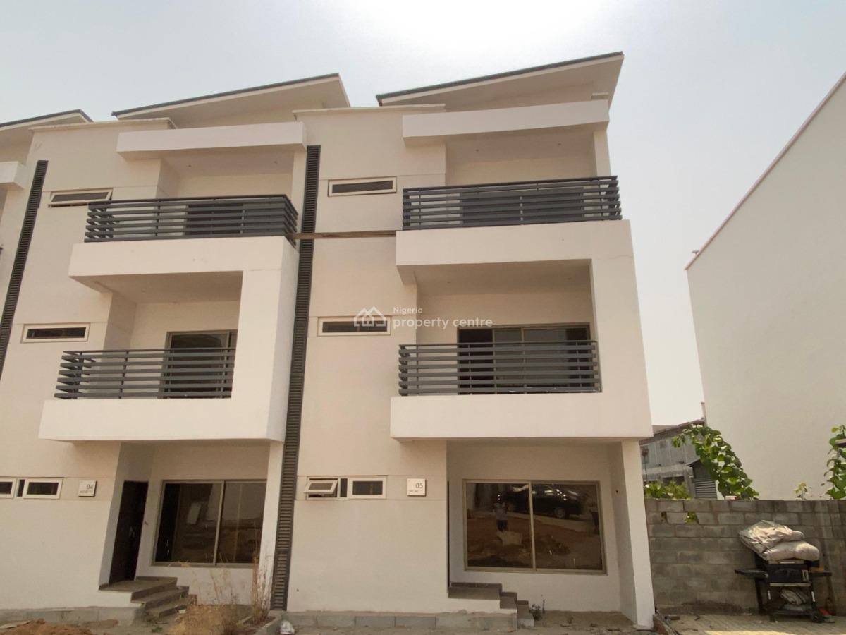Brand New Lovely 4 Bedroom Terrace Duplex + Bq, in a Secured Estate, Life Camp, Abuja, Terraced Duplex for Rent