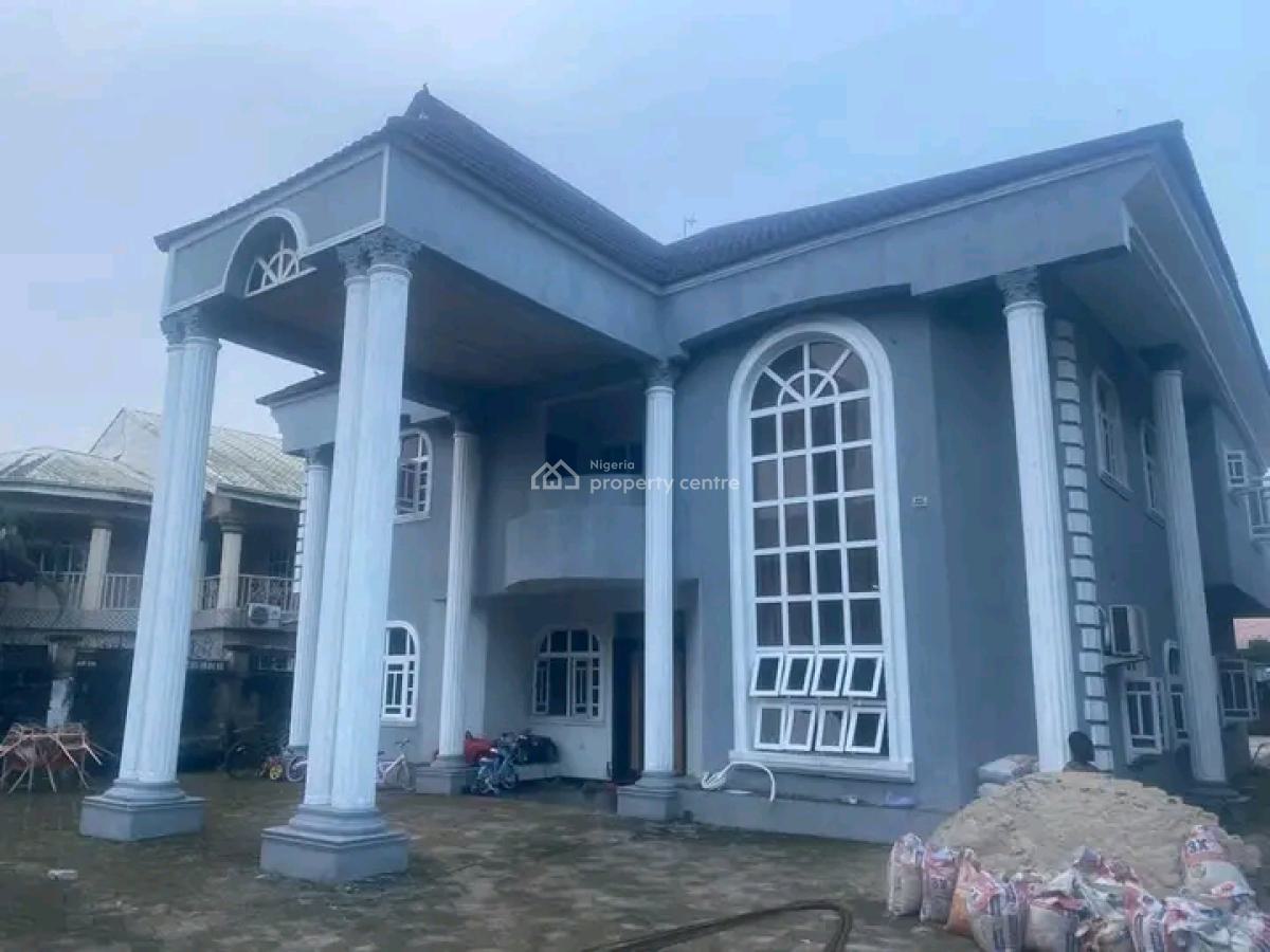 Luxury 5 Bedroom Detached Duplex with Guest Room & Empty Land, Off International Airport Road Ajao Estate, Isolo, Lagos, Detached Duplex for Sale