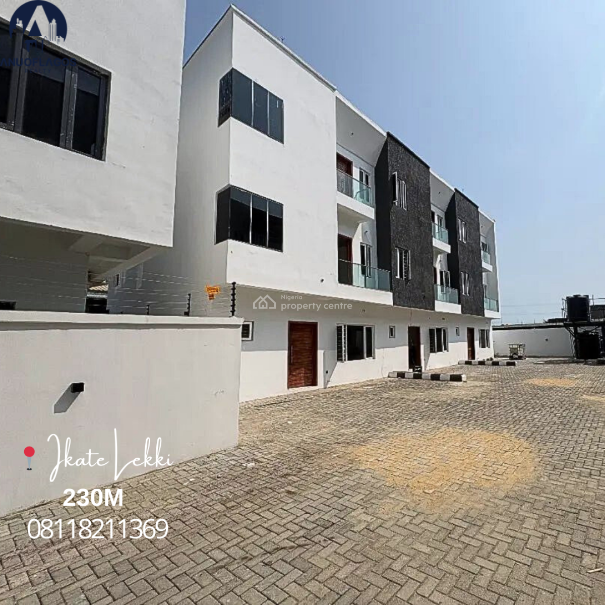 Spacious Fully Serviced 4 Bedroom Terrace Duplex, Ikate, Lekki, Lagos, Terraced Duplex for Sale