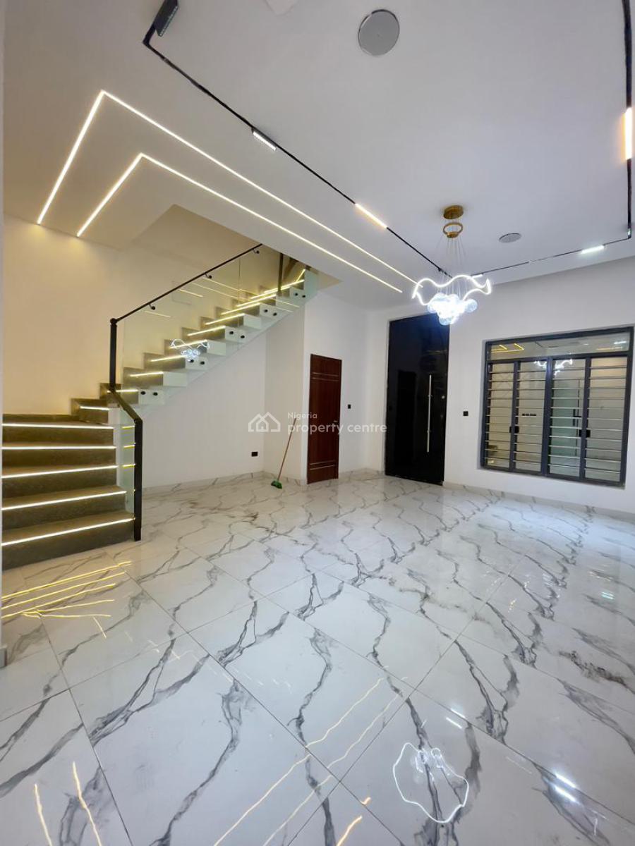 4 Bedroom Smarthome Terrace with Swimming Pool & Rooftop Terrace, Osapa, Lekki, Lagos, Terraced Duplex for Sale