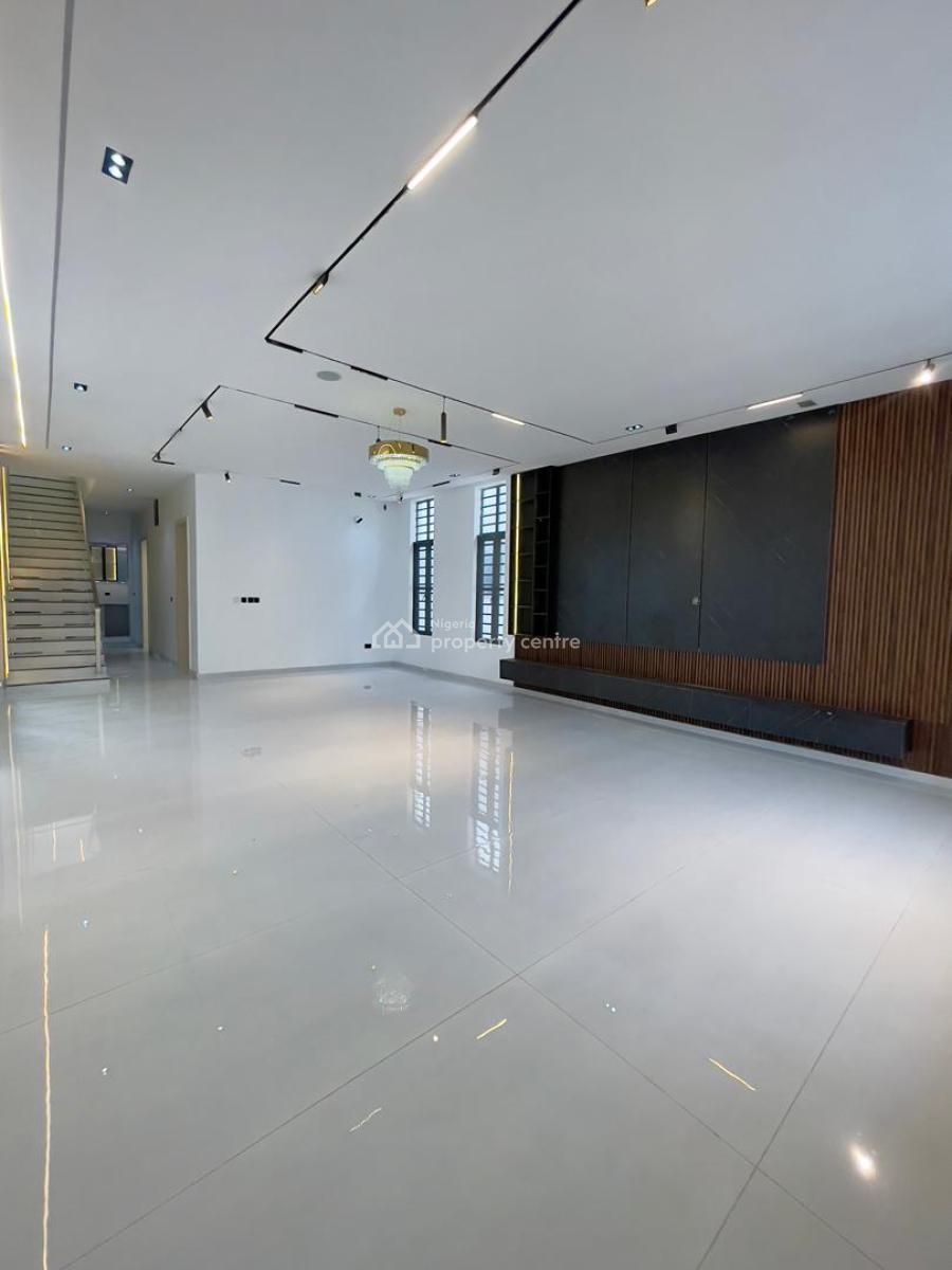 5 Bedroom Smarthome Detached Duplex with Pool, Terrace & Bq, Chevron, Lekki, Lagos, Detached Duplex for Sale