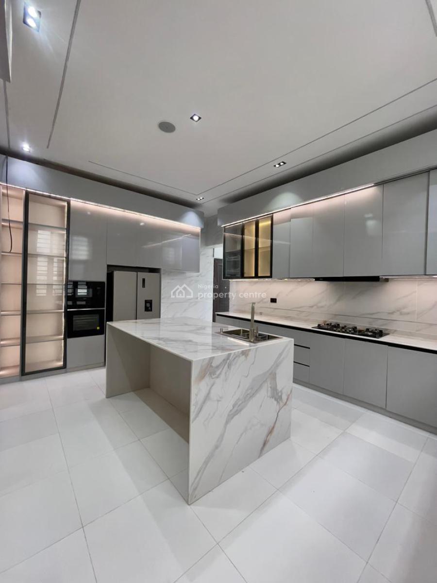 5 Bedroom Smarthome Detached Duplex with Pool, Terrace & Bq, Chevron, Lekki, Lagos, Detached Duplex for Sale