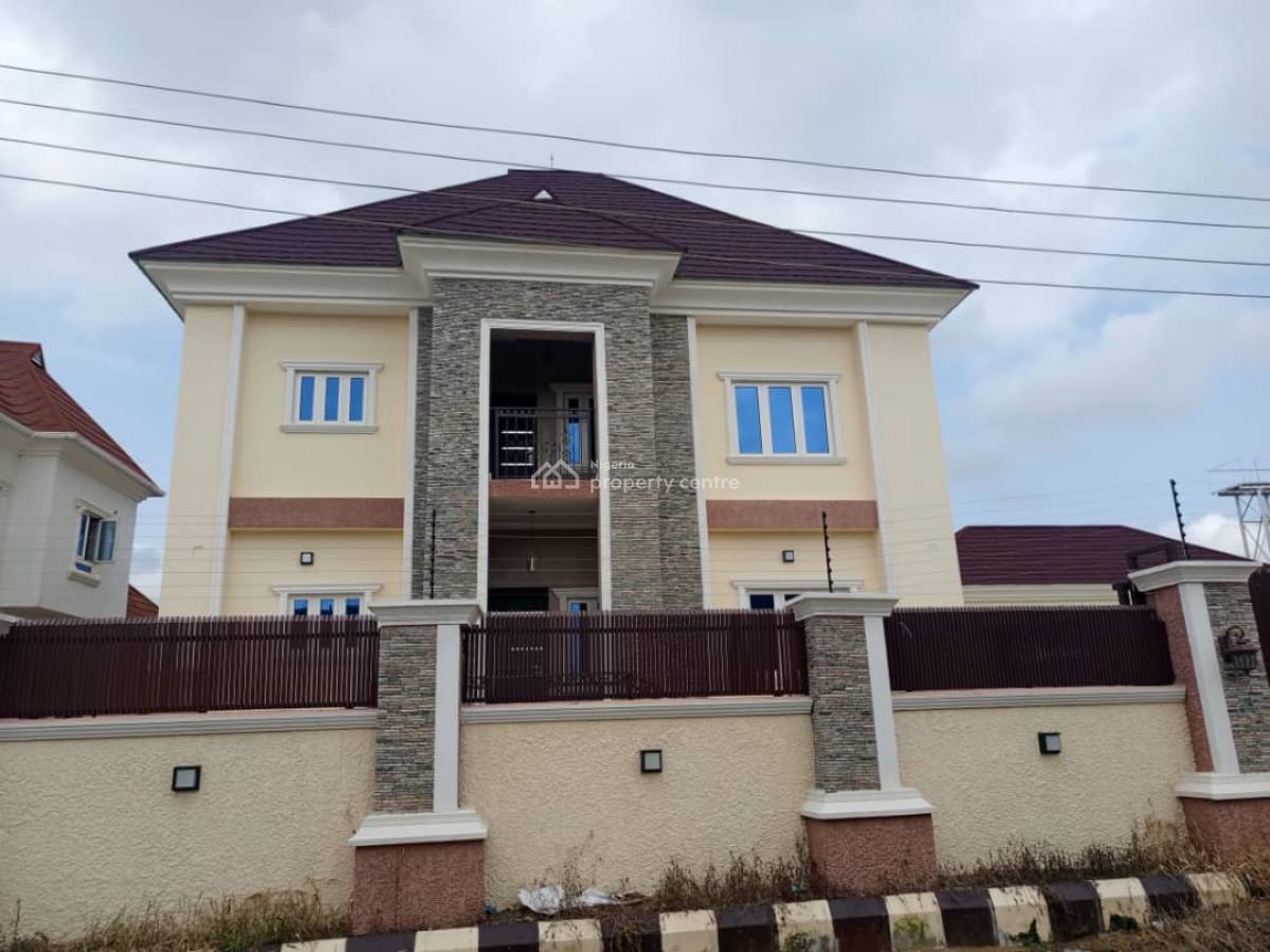 Luxury 4 Bedroom Duplex, By Voice of Nigeria, Lugbe District, Abuja, Detached Duplex for Rent