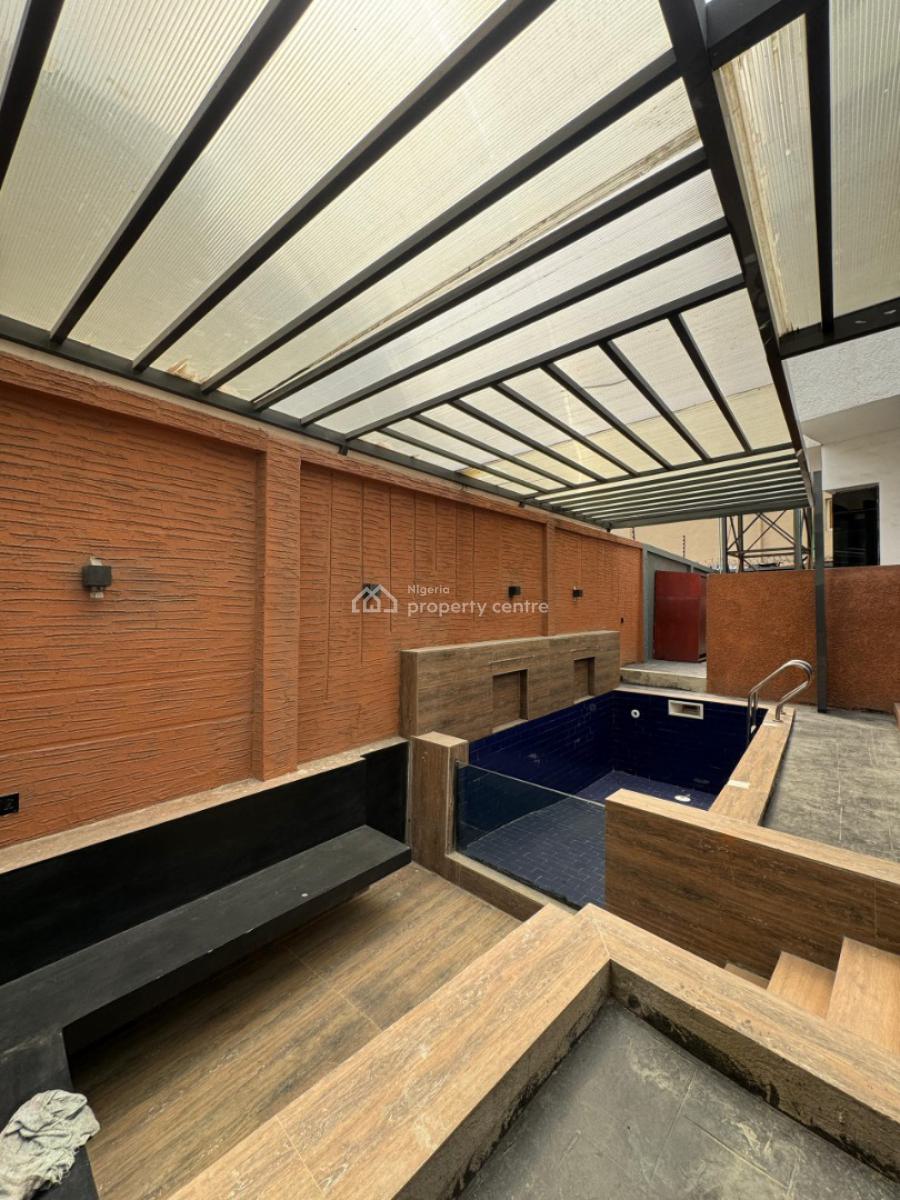 Spacious Fully Serviced 4 Bedroom Terrace Duplex  with a Bq, Osapa London, Lekki, Lagos, Terraced Duplex for Sale