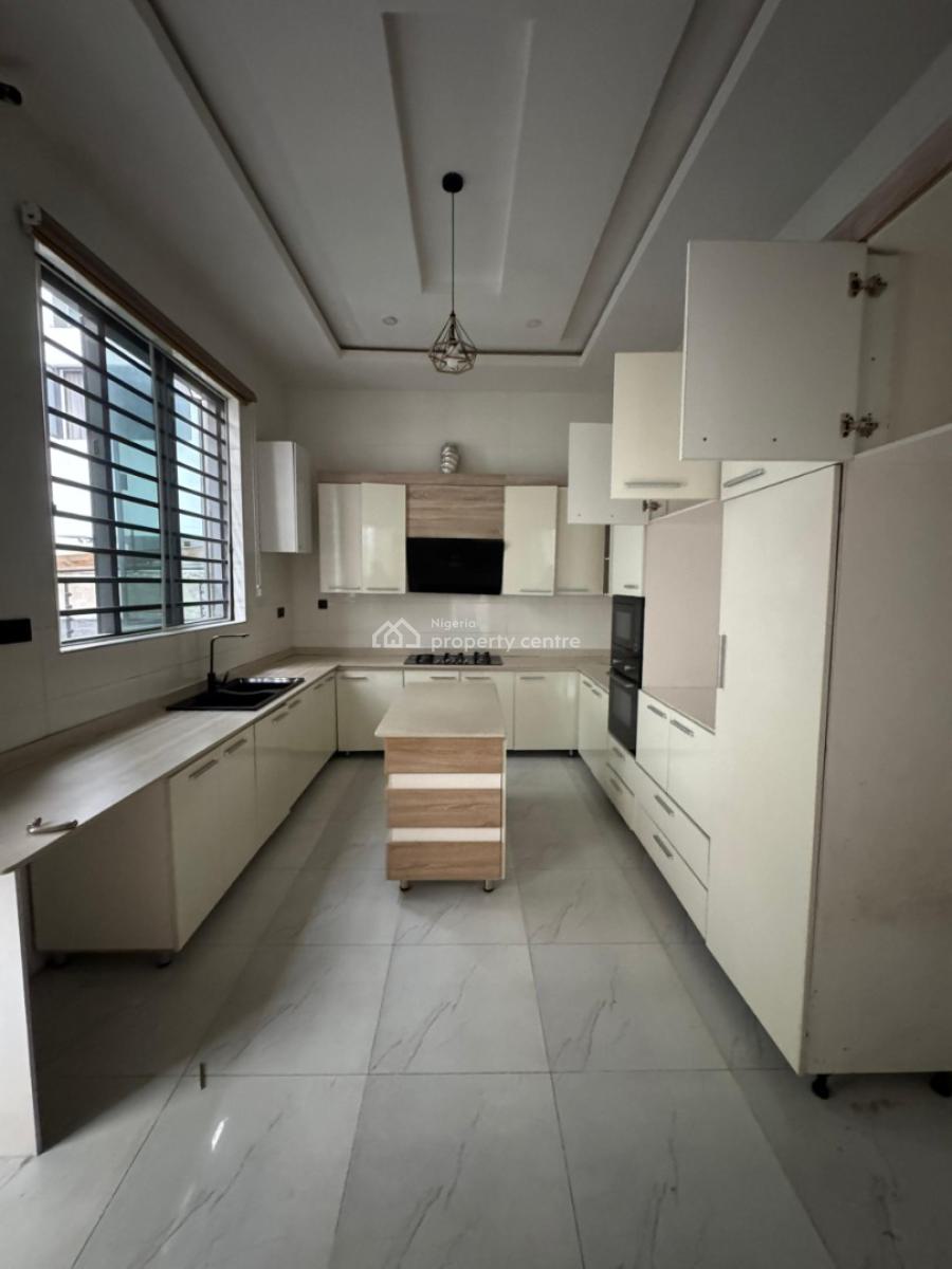 Executive 4bedroom Semi Detached Duplex with Bq, Chevron Lekki Lagos, Lekki, Lagos, Detached Duplex for Rent