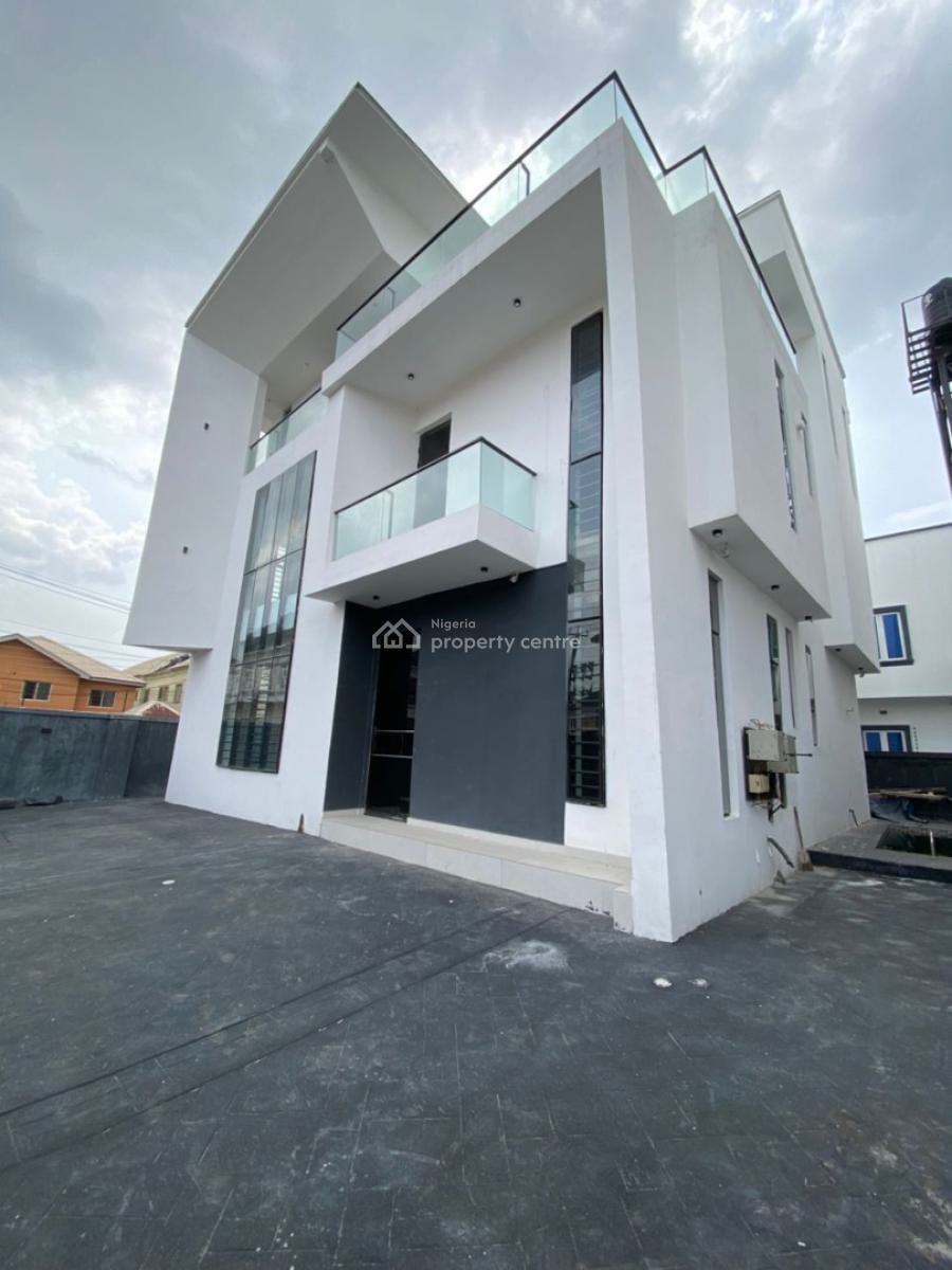 Premium 5 Bedroom Fully Detached Duplex with Bq, Swim Pool, Osapa, Lekki, Lagos, Detached Duplex for Sale