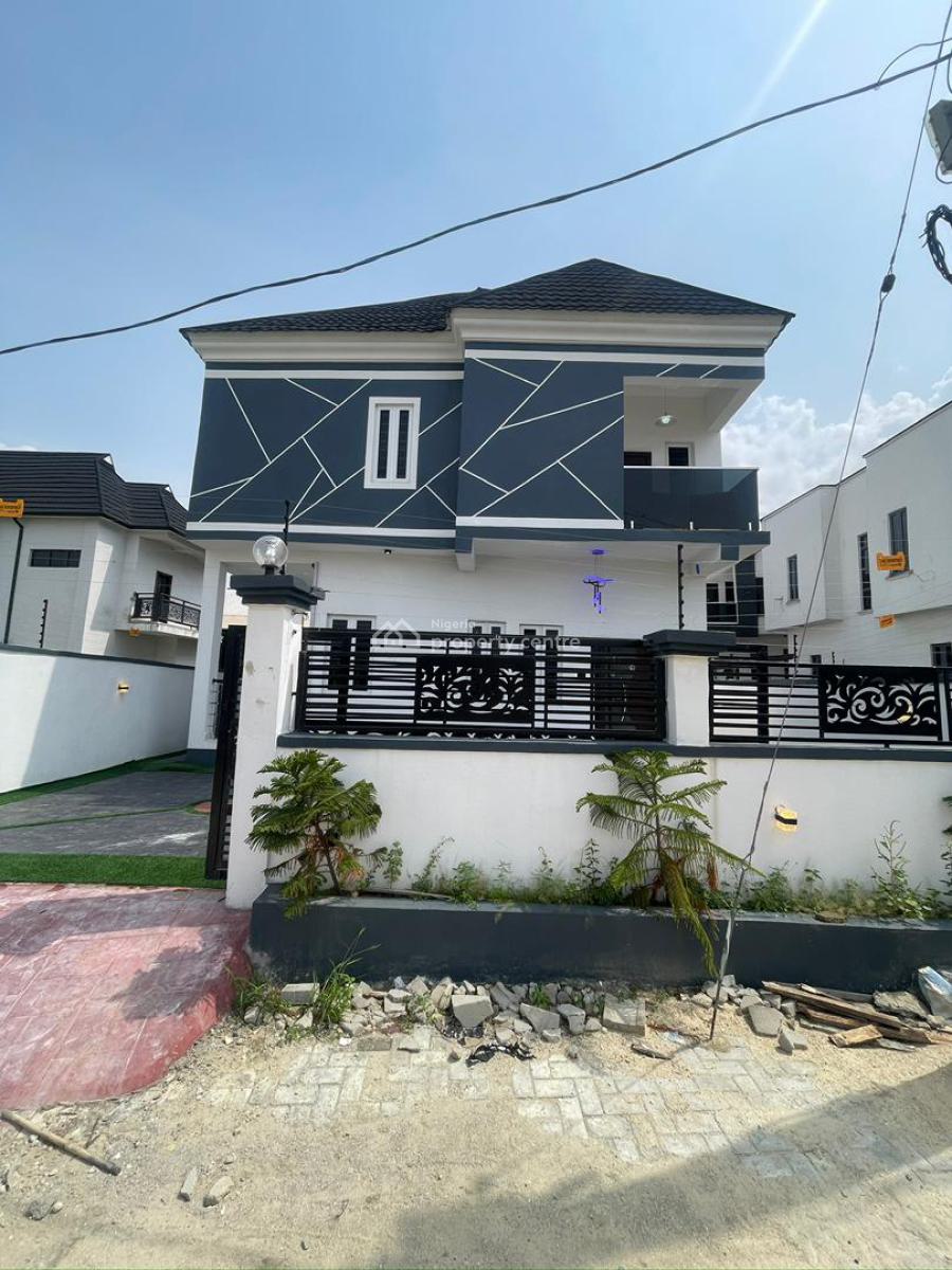 Exclusively Designed 4 Bed Detached Luxury Home with Bq, Ajah, Lagos, Detached Duplex for Sale