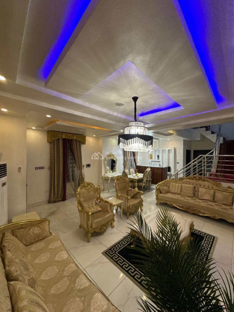 5-bedroom Fully Furnished Fully Detached Duplex + Bq, Ikota Lekki Lagos, Ikota, Lekki, Lagos, Detached Duplex for Rent