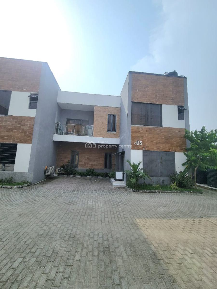 Fully Furnished and Spacious 4bedrooms Corner Piece Terrace Duplex, Alverton Estate Inside Ajayi Apata Besides Fara Park Sangotedo Ajah, Sangotedo, Ajah, Lagos, Terraced Duplex for Sale