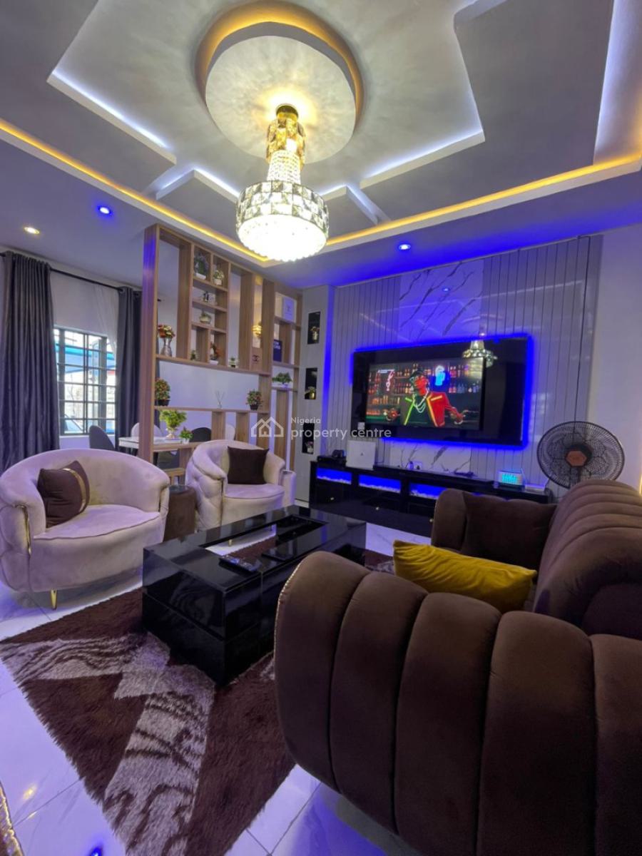 Luxury 3-bedroom Semi-detached Bungalow (fully Furnished), Peak Park Estate Phase2 Oribanwa By Awoyaya Ibeju-lekki Lagos, Oribanwa, Ibeju Lekki, Lagos, Semi-detached Bungalow for Sale