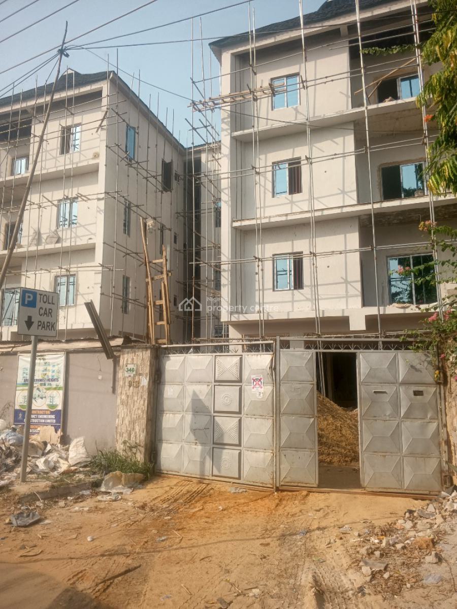 Newly Big 3 Bedrom Flat + Bq + Gym + S/pool + All Amenities, Lovely Environment Inside Ikeja Gra, Ikeja Lagos., Ikeja Gra, Ikeja, Lagos, Flat / Apartment for Sale