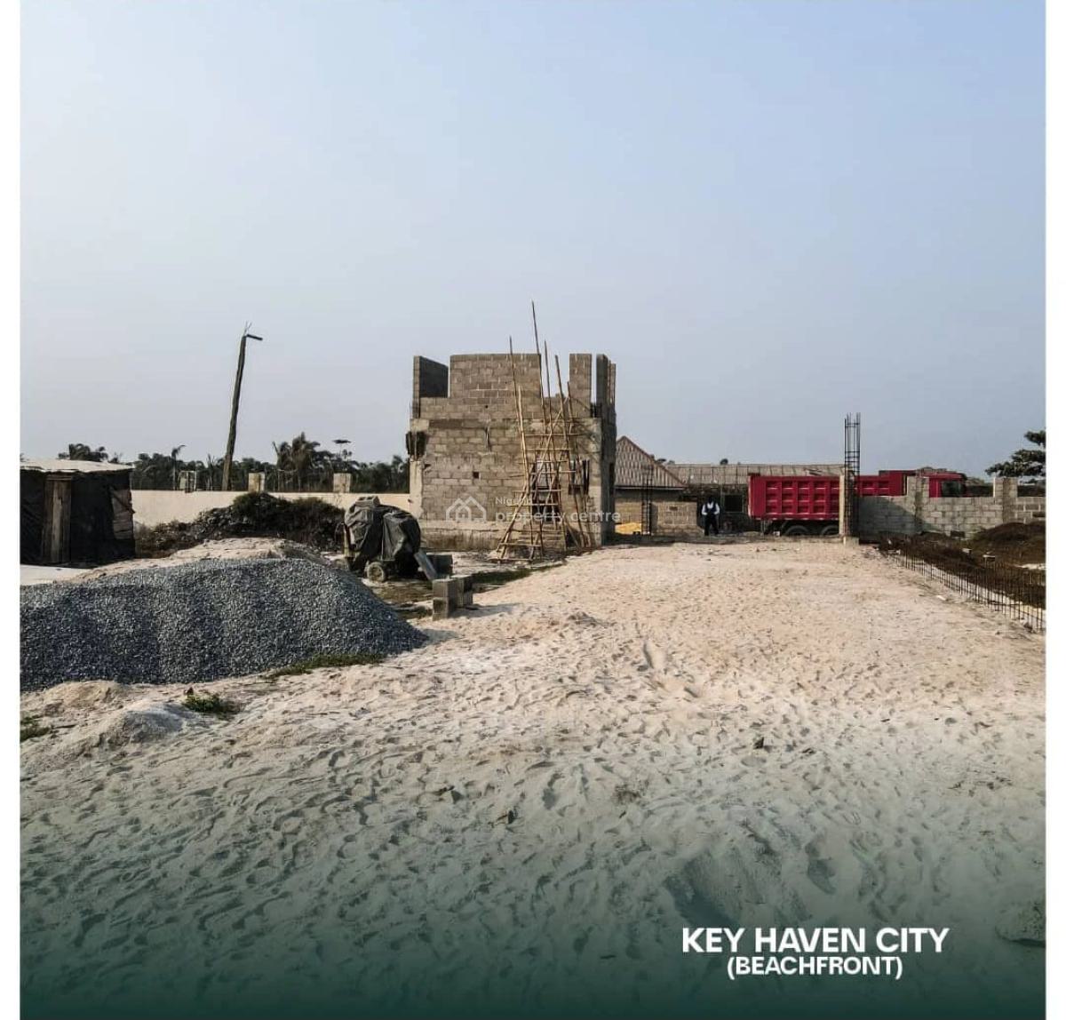 Beachfront Estate with a Secured Title, Key Haven City Beachfront, Ajah, Lagos, Residential Land for Sale
