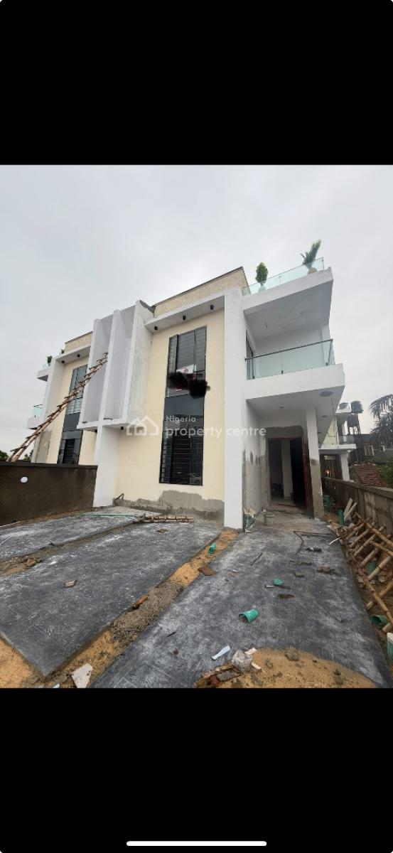 Brand New 4 Bedroom Semi Detached Duplex with Bq, Lekki Scheme 2 Estate After Con Oil Ogombo Road, Ogombo, Ajah, Lagos, Semi-detached Duplex for Sale