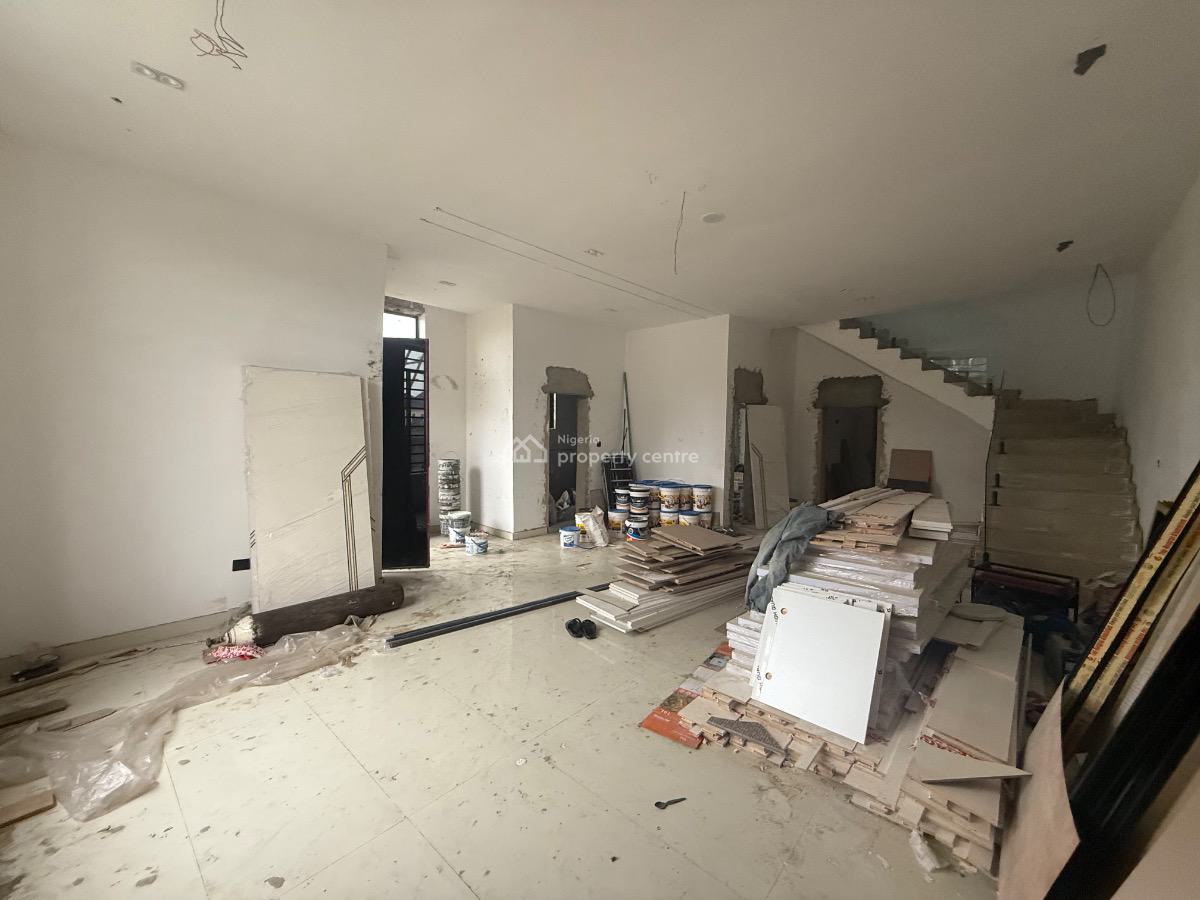Brand New 4 Bedroom Semi Detached Duplex with Bq, Lekki Scheme 2 Estate After Con Oil Ogombo Road, Ogombo, Ajah, Lagos, Semi-detached Duplex for Sale